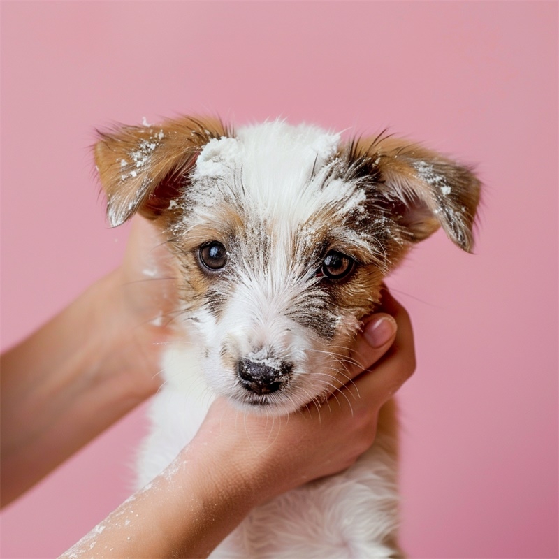 Pet cleaning powder